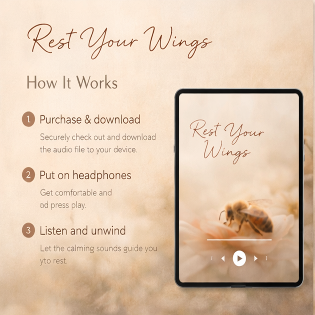 Rest Your Wings Audio