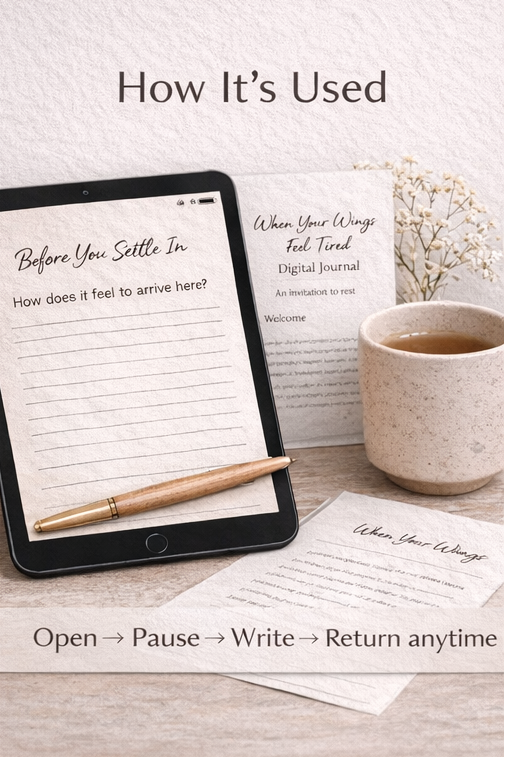 When Your Wings Feel Tired Digital Journal